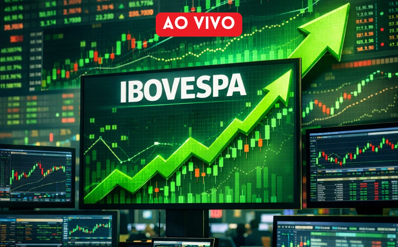 Ibovespa chega à 10ª alta seguida, com Petrobras, Vale e Bancos; Dólar cai