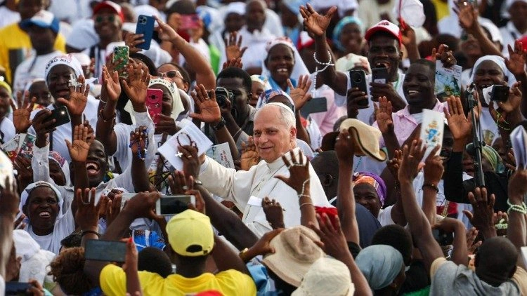 Leão XIV aos jovens africanos: sejam testemunhas do amor, da justiça e da paz