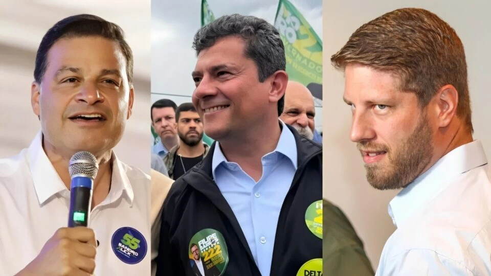 Moro, Sandro Alex e Requião Filho trocam farpas em debate