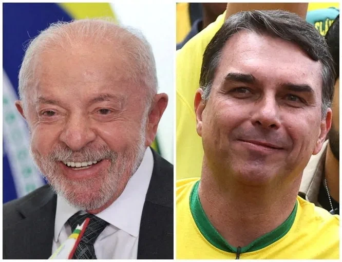 Lula vence em 29 países no exterior, Flávio Bolsonaro lidera em oito