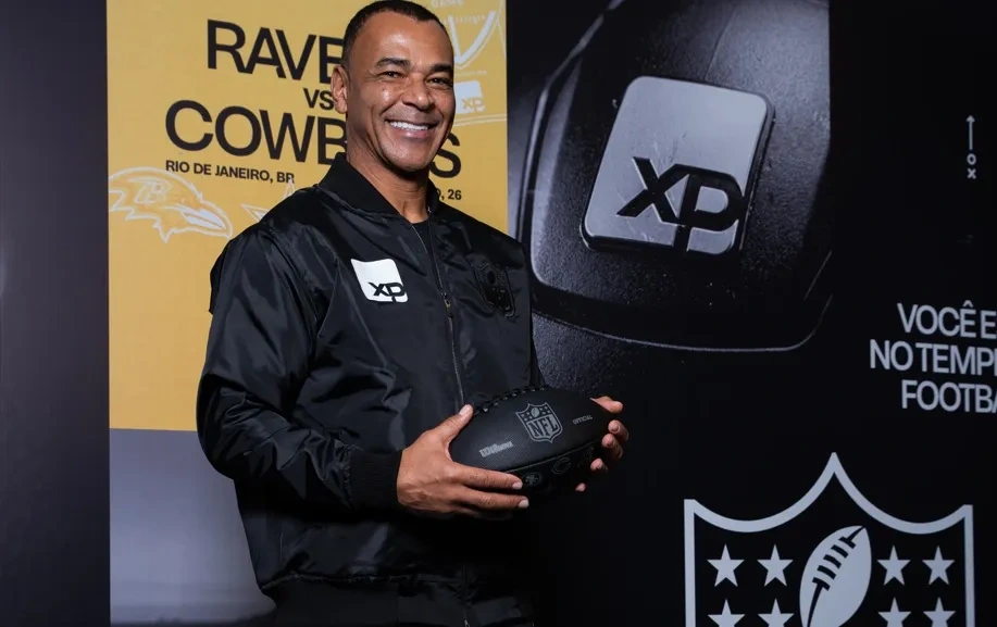 XP homenageia Cafu no NFL Rio Game 2026