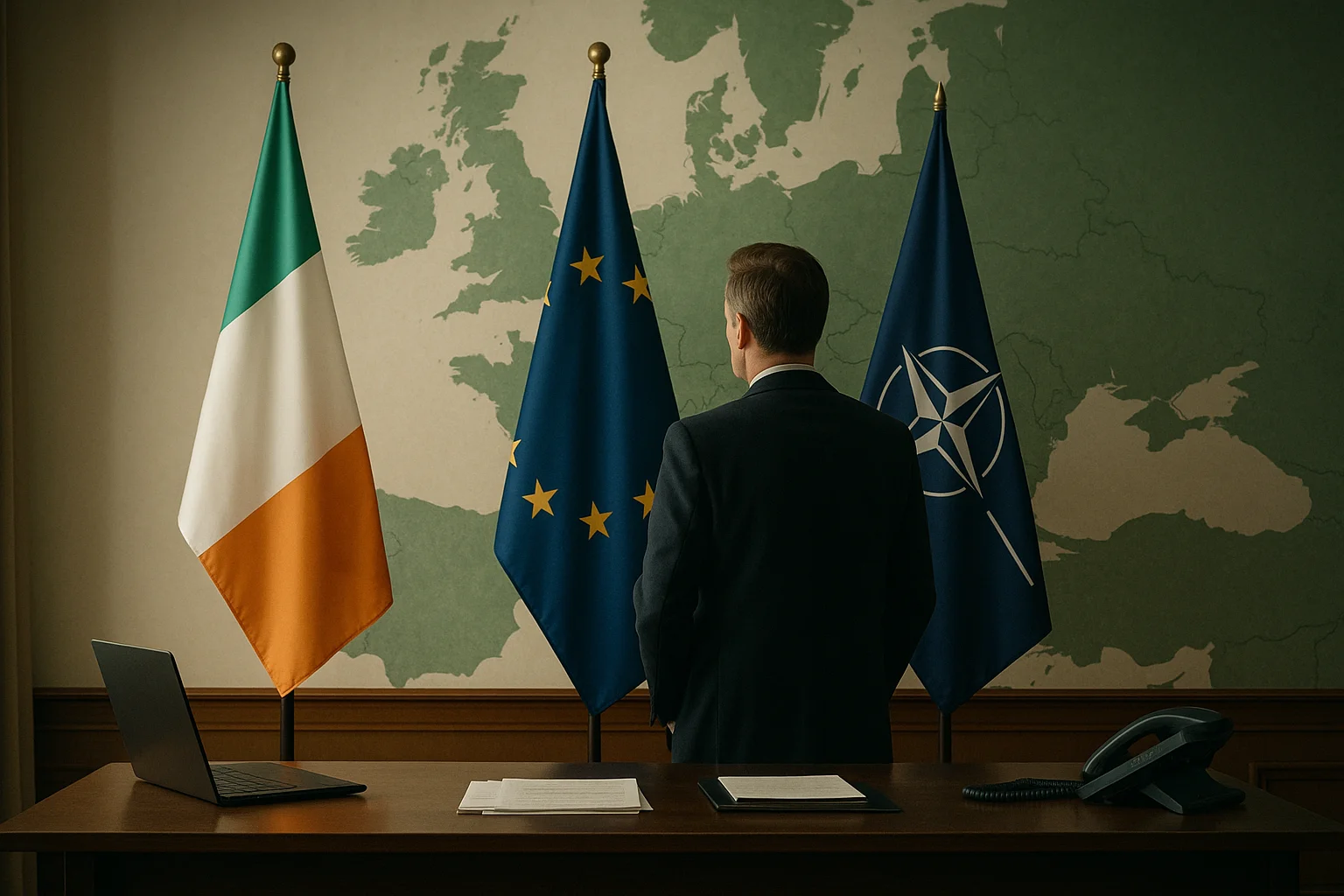 Irlanda, Vista como um Elo Fraco na Defesa da Europa, Está Tentando se Fortalecer