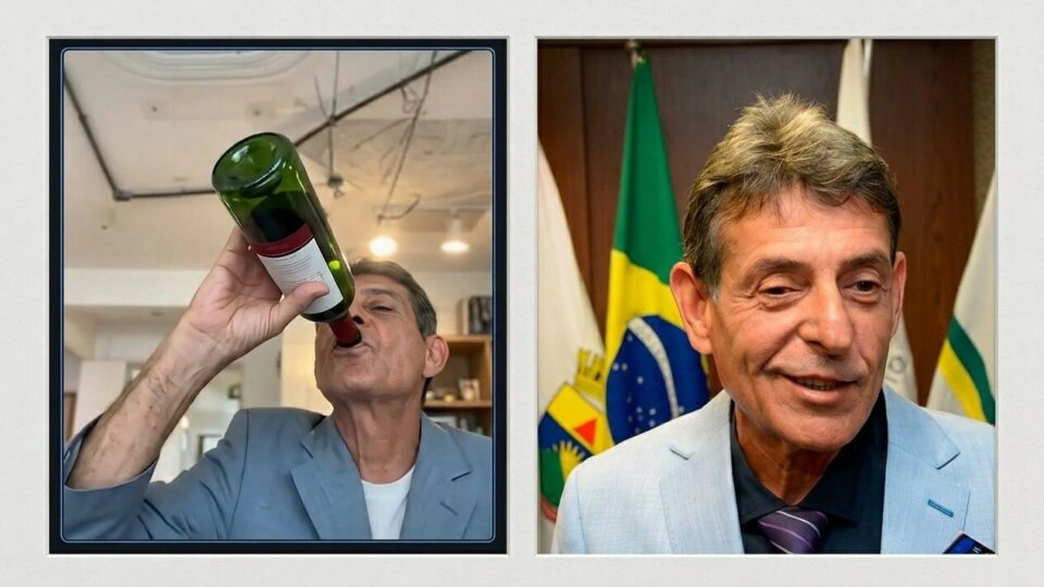 Juiz bebe vinho no gargalo em sessão virtual e é afastado do TJ-MG