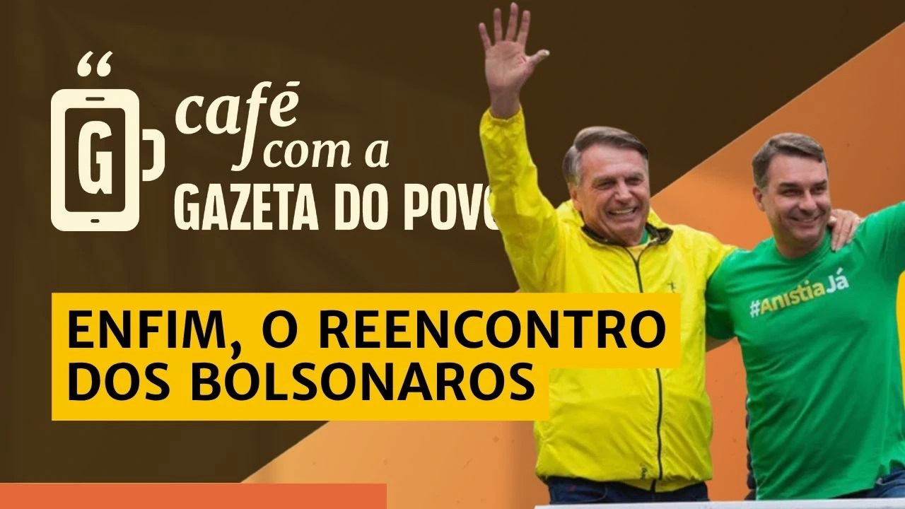Flávio participa de missa e confirma visita a Bolsonaro