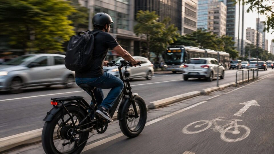 Baratas e sem CNH, bicicletas elétricas ganham as ruas e aumentam conflitos no trânsito