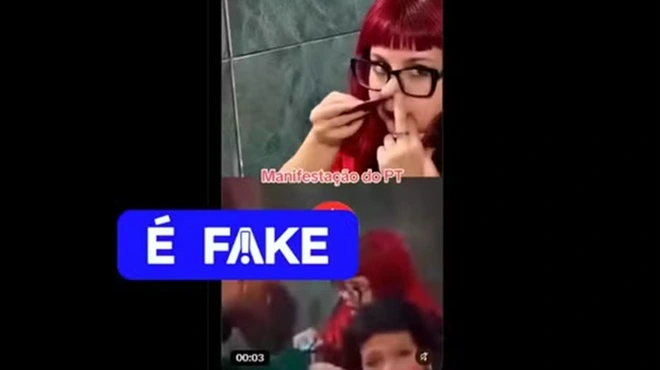 Bolsonaristas comemoram circulação de foto falsa de mulher usando drogas, associada indevidamente a uma manifestação de Lula: “Tá dando muito certo, fazendo estrago. Continuem espalhando”