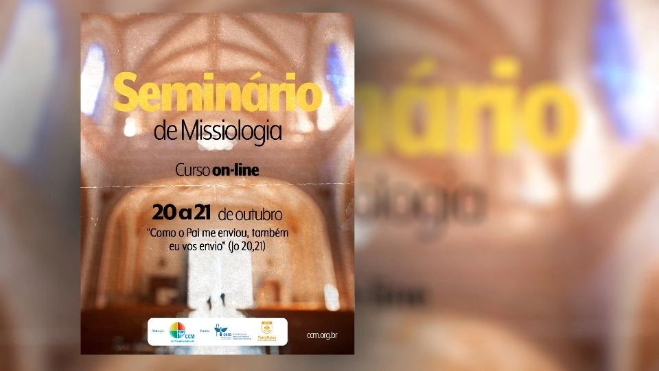 Com transmissão ao vivo, Seminário de Missiologia vai contribuir no processo de preparação para o Ano Missionário Nacional e para o CAM7