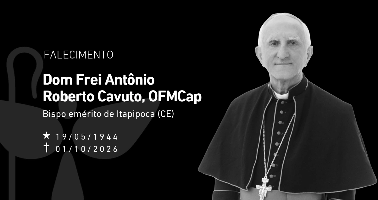Diocese de Itapipoca (CE) comunica o falecimento de seu bispo emérito, dom Antônio Roberto Cavuto